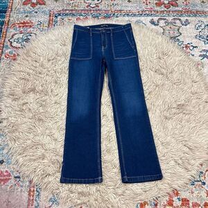 Calvin Klein wide leg jeans size 10